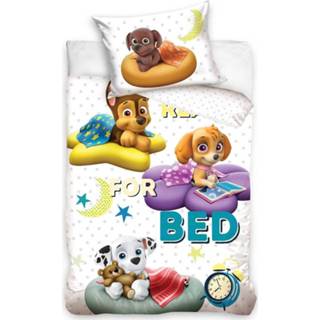 👉 Dekbedovertrek katoen multikleur Disney Paw Patrol - Ledikant (100x135 Cm + 1 Sloop) Multi 5902689444265
