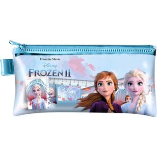 👉 Schrijfset blauw kunststof kinderen meisjes Kids Licensing Frozen 2 19 Cm 5-delig 8435507828031