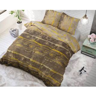 Bruin Sleeptime Dbo St Elg Scratchy Brown 140x220 8719242062272