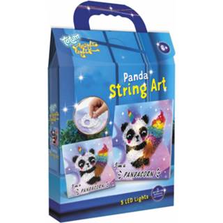 👉 Multicolor multikleur Totum Hobbyset Met Lichten Panda 8714274071919