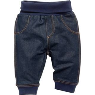 👉 Babybroekje polyester blauw baby's Schnizler Babybroek Interlock Denim 4010952480672