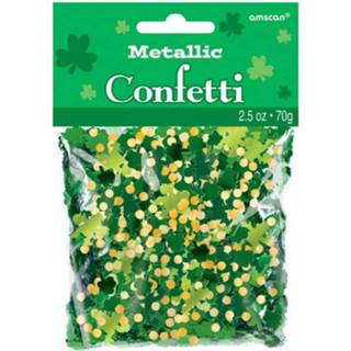 👉 Folie groen Amscan Confetti Shamrock 70 Gram 48419735748