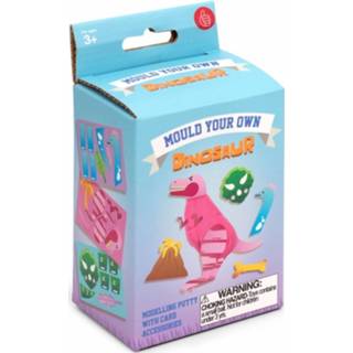 👉 Knutselset roze Thumbsup! Vorm Je Eigen Dinosaurus 7 Cm 5060613314838