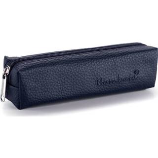👉 Etui blauw kunstleer kunstleder Bombata 'Classic' - Donkerblauw 8051406336714