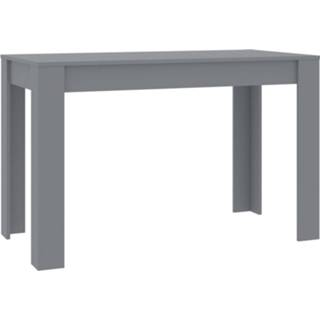 👉 Eettafel grijs Vidaxl 120x60x76 Cm Spaanplaat 8719883730882