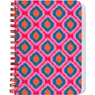 👉 Notitieboek roze blauw karton papier Cedon A6 Karton/papier Roze/blauw 4048809022188