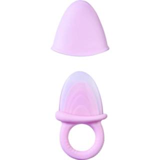 👉 Bijtring roze siliconen Saro Ijsje 10 Cm 8424568019045