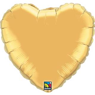 👉 Folieballon goud small goudkleurig Hart 71444896191