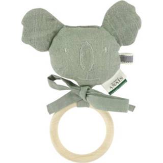 👉 Bijtring groen katoen hout Trixie Koala Bliss Olive Junior 18 X 7 Cm 5400858500786