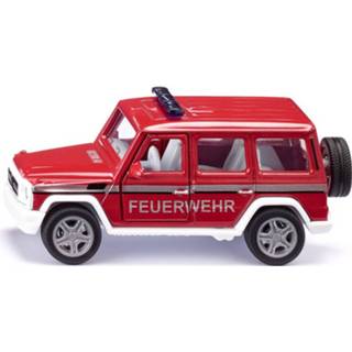 👉 Brandweerwagen rood staal Siku Mercedes-amg G65 9,6 Cm 4006874023066