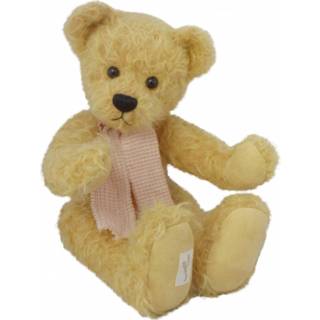 👉 Knuffelbeer beige pluche bruin Clemens Andrew Junior 35 Cm 4002053073464