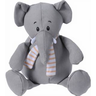 👉 Grijs pluche Free And Easy Knuffelolifant 25 Cm 8719817755509