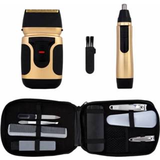 👉 Scheerapparat goud Power Touch Gold Edition Scheerapparaat - Trimmer Inclusief Verzorgingset 8437019989002