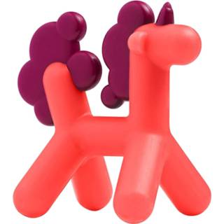 👉 Rood siliconen Boon Bijtfiguur Eenhoorn 4 X 12,5 Cm 669028111695