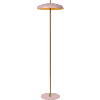 👉 Vloerlamp goud metaal roze Lucide Elgin 3xg9/20w Roos/ 5411212031341