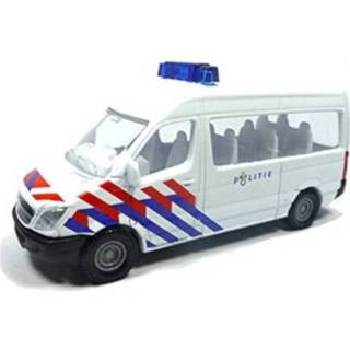 👉 Wit staal kunststof blauw Siku Mercedes Benz Sprinter Politie 8,2 Cm (0806003) 4006874308064