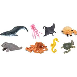 👉 Minifiguur rubber Safari Mini-figuren Good Luck Zeedieren 2 Cm 8 Stuks 95866000103