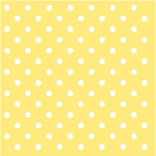 👉 Geel papier 40x Feestservetten 3-laags - Lunchservetten Stippen 8720276480246