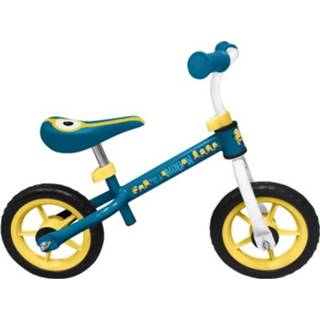 👉 Loopfiets blauw geel kunststof Universal Minions The Rise Of Guru Met 2 Wielen 10 Inch Junior Blauw/geel 3496272900068