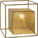 👉 Tafellamp goud metaal goudkleurig Lucide Morris E27/40w Mat 5411212782656