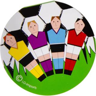 Notitieboek multikleur jongens Lg-imports Notitieboekje Bal & Spelers 8 Cm 8719817790937