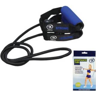 👉 Weerstandsband blauw rubber nylon Fitness-mad Sterk 1,3 M Rubber/nylon Donkerblauw 5060045902863