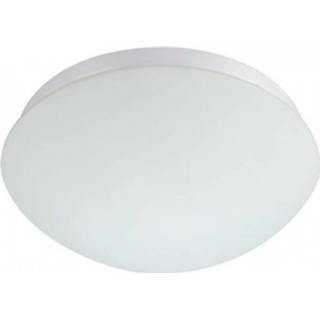 👉 Plafondlamp wit glas Led Met Bewegingssensor - 360° Sensor E27 Fitting Opbouw Ovaal Mat 7433603665605
