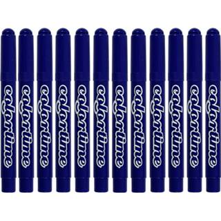 👉 Stift blauw Colortime Stiften Lijndikte 5 Mm Donkerblauw 12 Stuks 5707167883037
