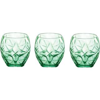 👉 Groen glas Bormioli Glazen Oriente 40 Cl - 3 Stuks 8004360088786