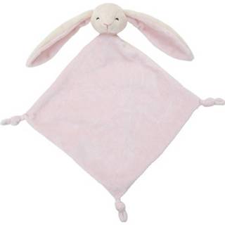 👉 Huisdieren knuffel roze polyester baby's Konijn/haas Tuttel/knuffeldoekje 40 Cm - Konijnen/hazen Knuffels Baby Geboorte Kraamcadeaus 8720147046885