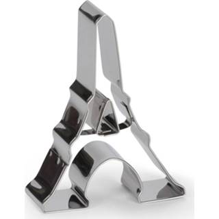 👉 Uitsteekvorm RVS zilver edelstaal zilverkleurig Patisse Eiffeltoren 8 Cm 8712187018847