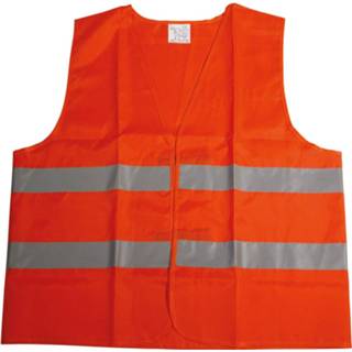 👉 Veiligheidshesje oranje polyester XL Carpoint Oxford Maat 8711293488605