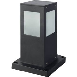 👉 Buitenlamp zwart aluminium Led Tuinverlichting - Kavy 3 Staand Mat E27 Vierkant 6013926661600