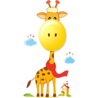 👉 Muurlamp multikleur kinderen Max Kids - 3d Met Touch Functie Giraffe 8718969575379