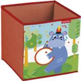👉 Rood polyester Fisher-price Opbergbox Nijlpaard 31 X Cm 8430957101840