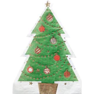 Kerstboom papier Servetten (12 Stuks) 5055995980917