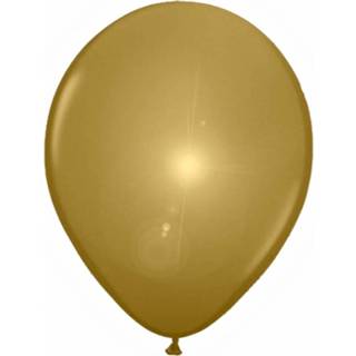 👉 Ballon goud goudkleurig Led Licht Ballonnen 5 Stuks 8718758549772