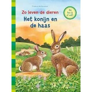 👉 Stuks leesboeken Deltas Zo leven de dieren - Het konijn en haas 9789044754223