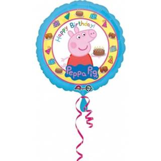 👉 Folieballon multikleur kinderen Peppa Pig Themafeest Met Helium 43 Cm - Thema Feest Voor Kinderfeestje/verjaardag 8720147670073