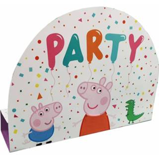 👉 Envelop multikleur Amscan Uitnodigingen Met Peppa Pig 8 Stuks 194099000871