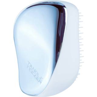 👉 Tangle Teezer Compact Styler Detangling Hairbrush Sky Blue Delight Chrome