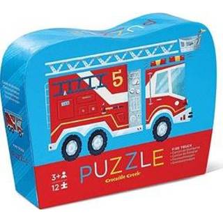 👉 Stuks Crocodile Creek Puzzels 12 pcs Mini Puzzle/Fire Truck 732396411589