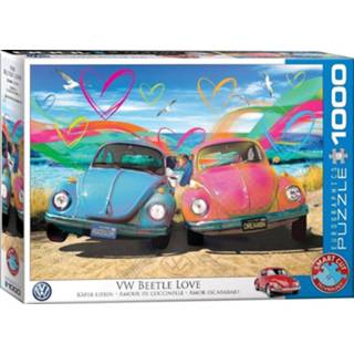 👉 Puzzel engels legpuzzels VW Beetle Love - Parker Greenfield (1000 stukjes) 628136655255