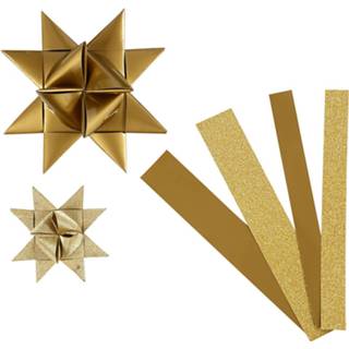👉 Goud goudkleurig Vivi Gade Vlechtstroken 40 Stroken Divers 5707167151433