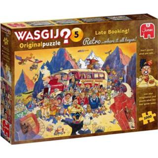 👉 Puzzel nederlands wasgij legpuzzels Retro Original 5 - Last-minute Booking! (1000 stukjes) 8710126250075