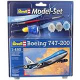 👉 Stuks Bouwpakketten Kunststof Revell MODEL SET BOEING 747-200 1:450 63999 4009803639994