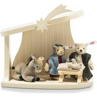 👉 Stuks steiff knuffels Nativity scene set (incl. Donkey, 9 cm, Mary, Joseph, 10 Jesus, 6 cm) 4001505006937