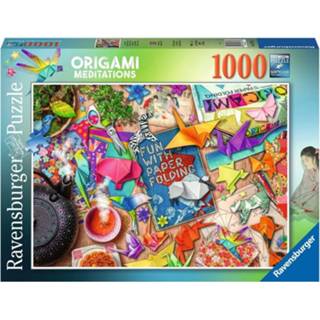 👉 Puzzel legpuzzels Mindful Origami (1000 stukjes) 4005556167753