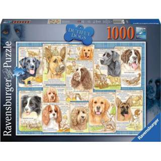 👉 Puzzel dieren legpuzzels Trouwe Honden (1000 stukjes) 4005556165087