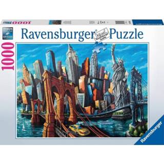 👉 Puzzel steden legpuzzels Welkom in New York (1000 stukjes) 4005556168125